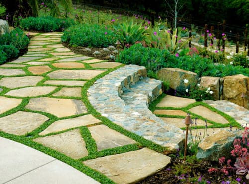 Projects with natural stone