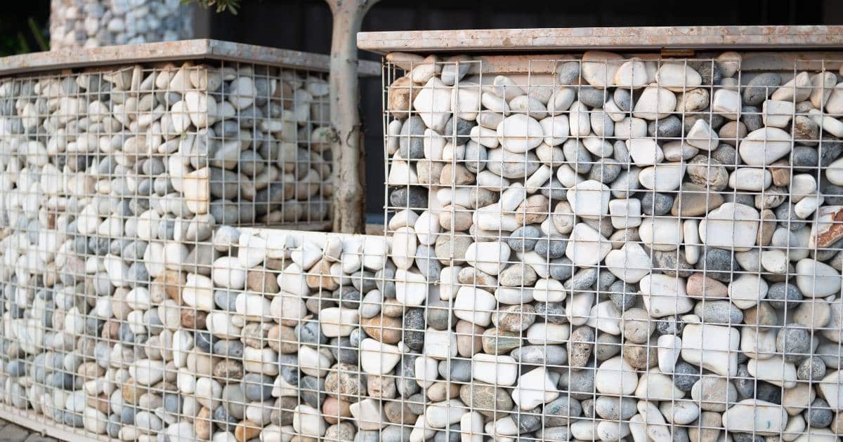 Gabions for fences beauty and practicality Stone 3